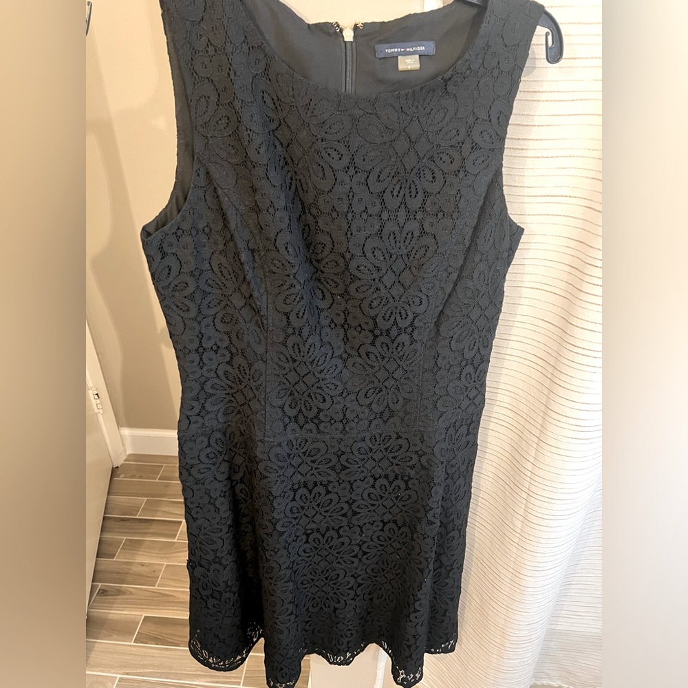 Tommy Hilfiger Black lace dress